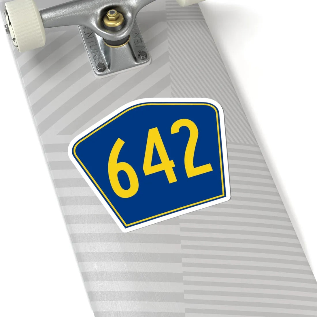 PR secondary 642 (Puerto Rico) (Road Sign) STICKER Vinyl Kiss-Cut Decal - The Sticker Space