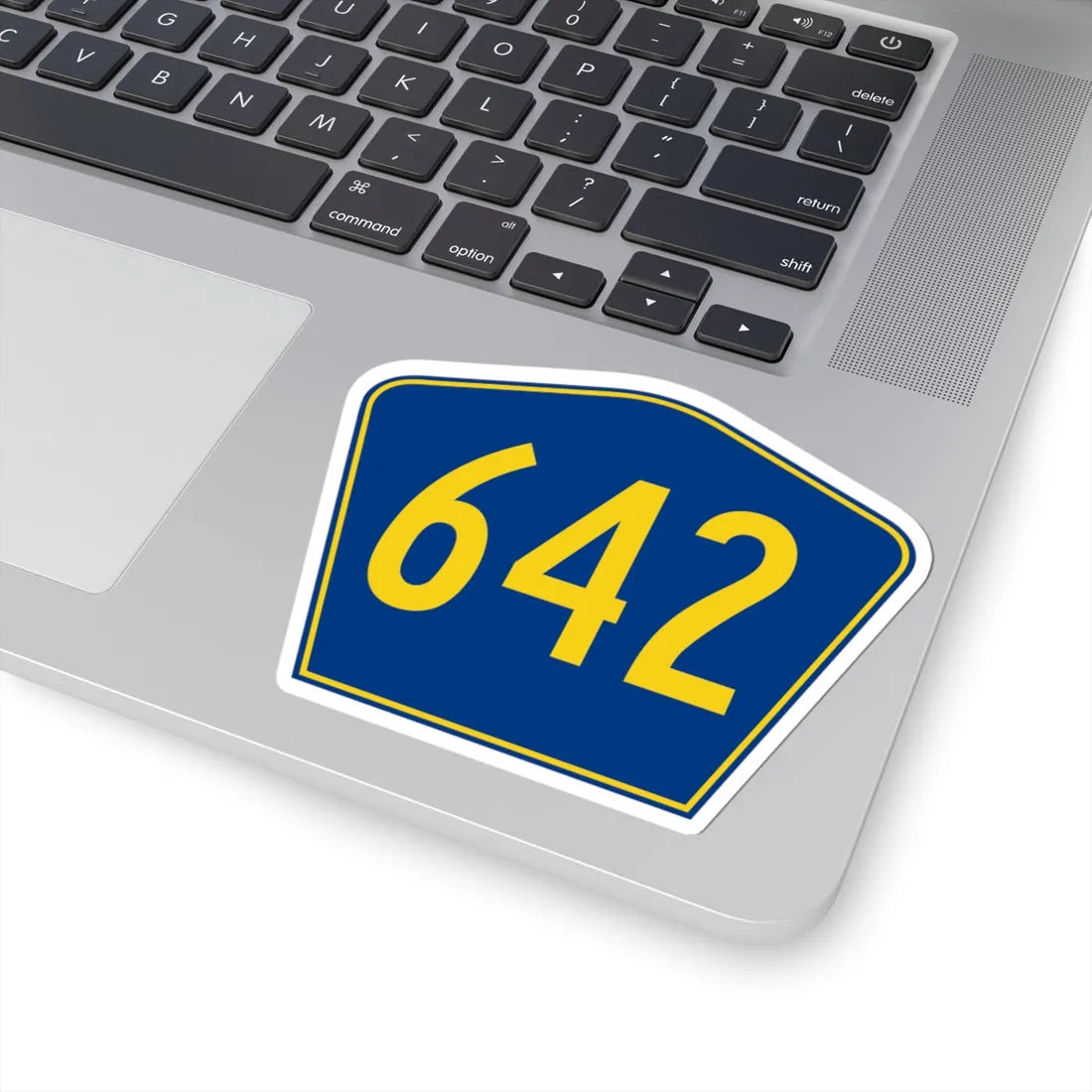 PR secondary 642 (Puerto Rico) (Road Sign) STICKER Vinyl Kiss-Cut Decal - The Sticker Space