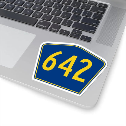 PR secondary 642 (Puerto Rico) (Road Sign) STICKER Vinyl Kiss-Cut Decal - The Sticker Space