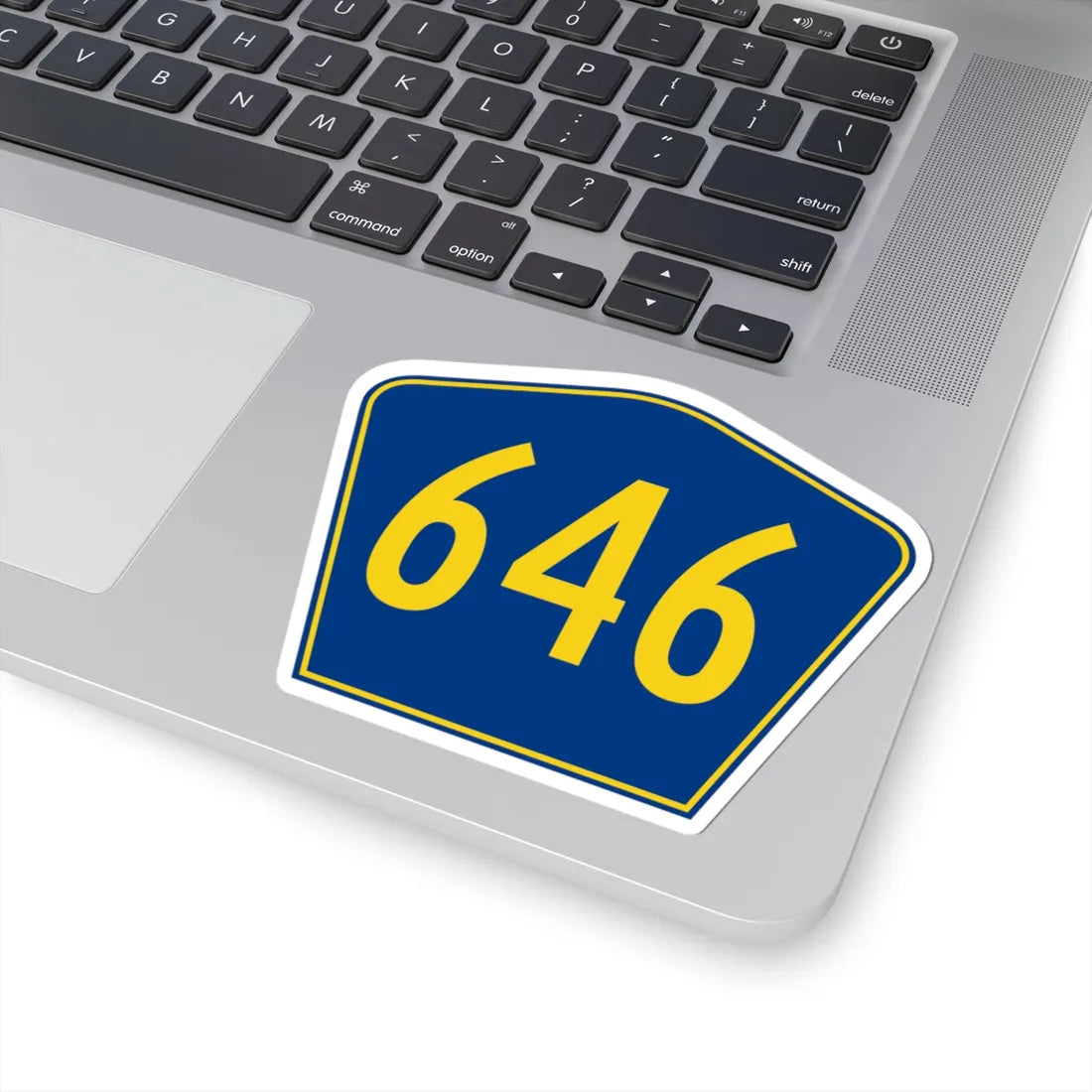 PR secondary 646 (Puerto Rico) (Road Sign) STICKER Vinyl Kiss-Cut Decal - The Sticker Space