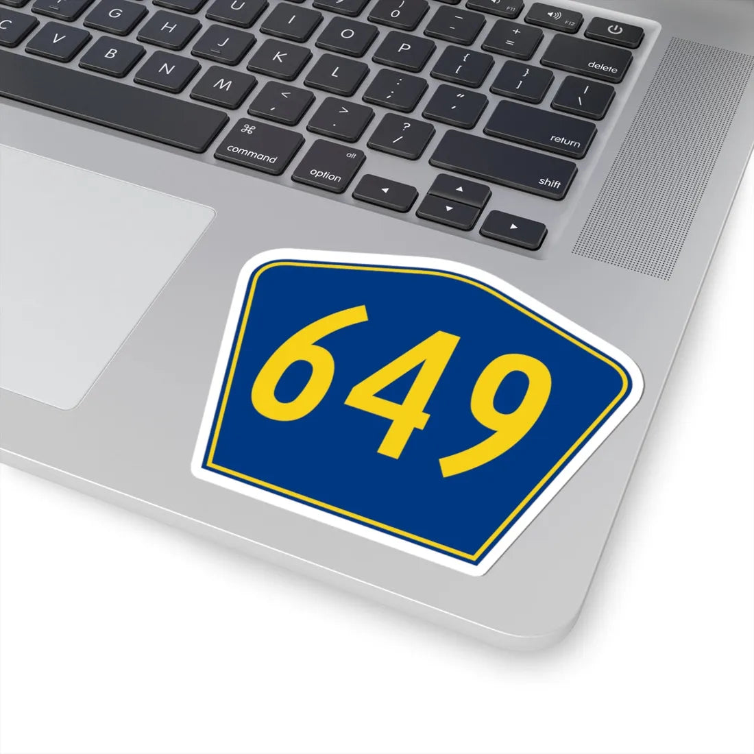 PR secondary 649 (Puerto Rico) (Road Sign) STICKER Vinyl Kiss-Cut Decal - The Sticker Space