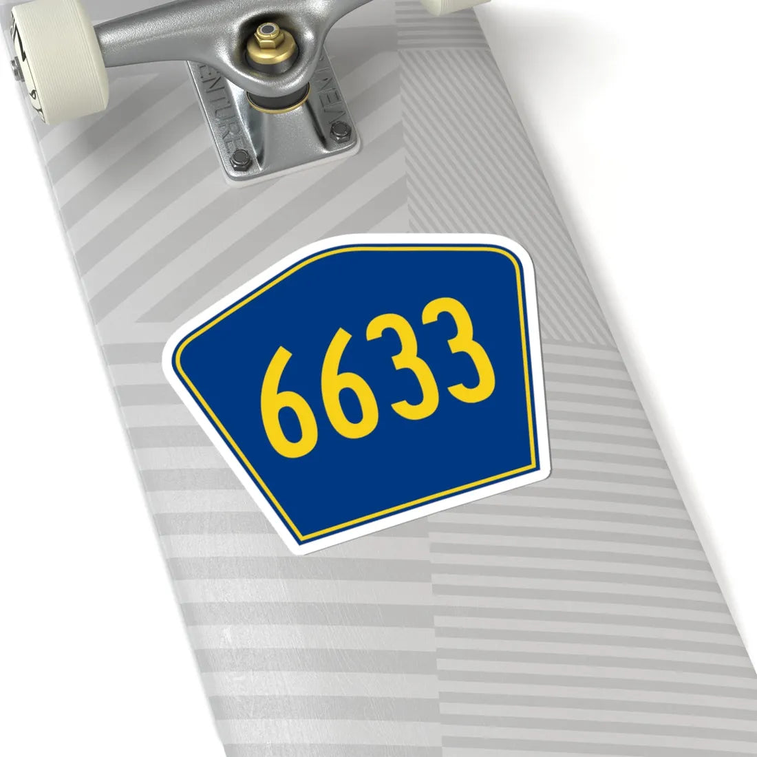 PR secondary 6633 (Puerto Rico) (Road Sign) STICKER Vinyl Kiss-Cut Decal - The Sticker Space