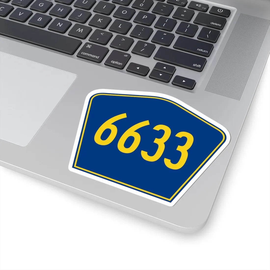 PR secondary 6633 (Puerto Rico) (Road Sign) STICKER Vinyl Kiss-Cut Decal - The Sticker Space