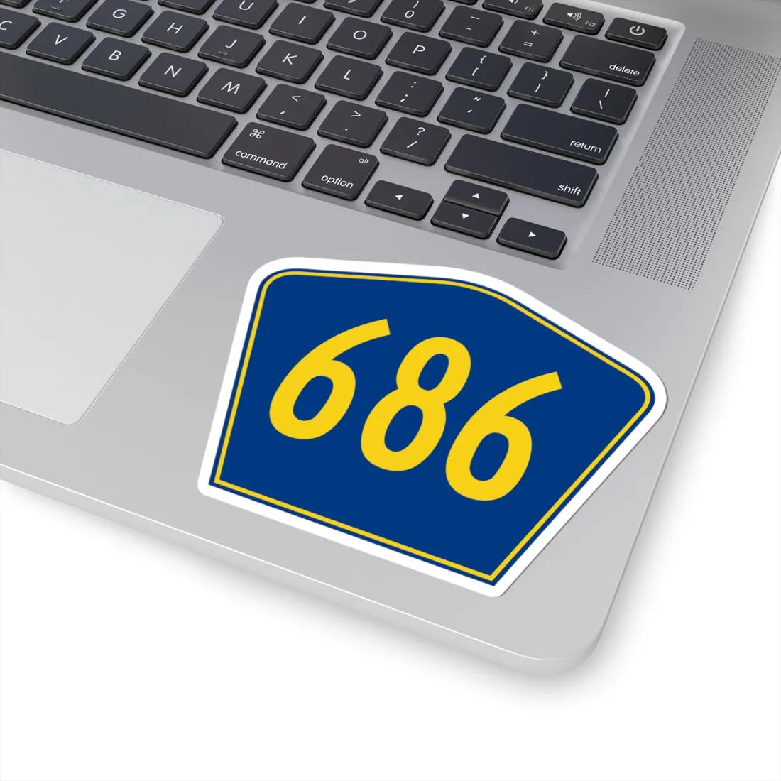 PR secondary 686 (Puerto Rico) (Road Sign) STICKER Vinyl Kiss-Cut Decal - The Sticker Space