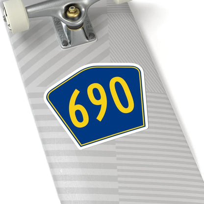 PR secondary 690 (Puerto Rico) (Road Sign) STICKER Vinyl Kiss-Cut Decal - The Sticker Space