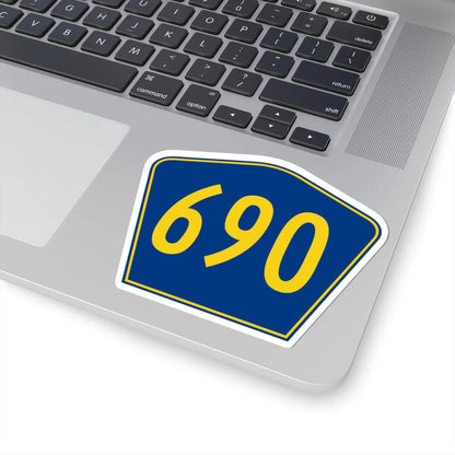 PR secondary 690 (Puerto Rico) (Road Sign) STICKER Vinyl Kiss-Cut Decal - The Sticker Space