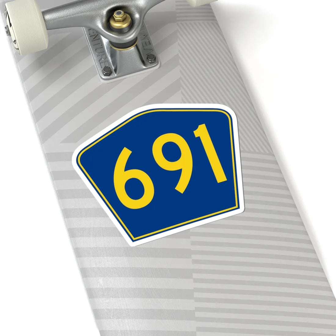 PR secondary 691 (Puerto Rico) (Road Sign) STICKER Vinyl Kiss-Cut Decal - The Sticker Space