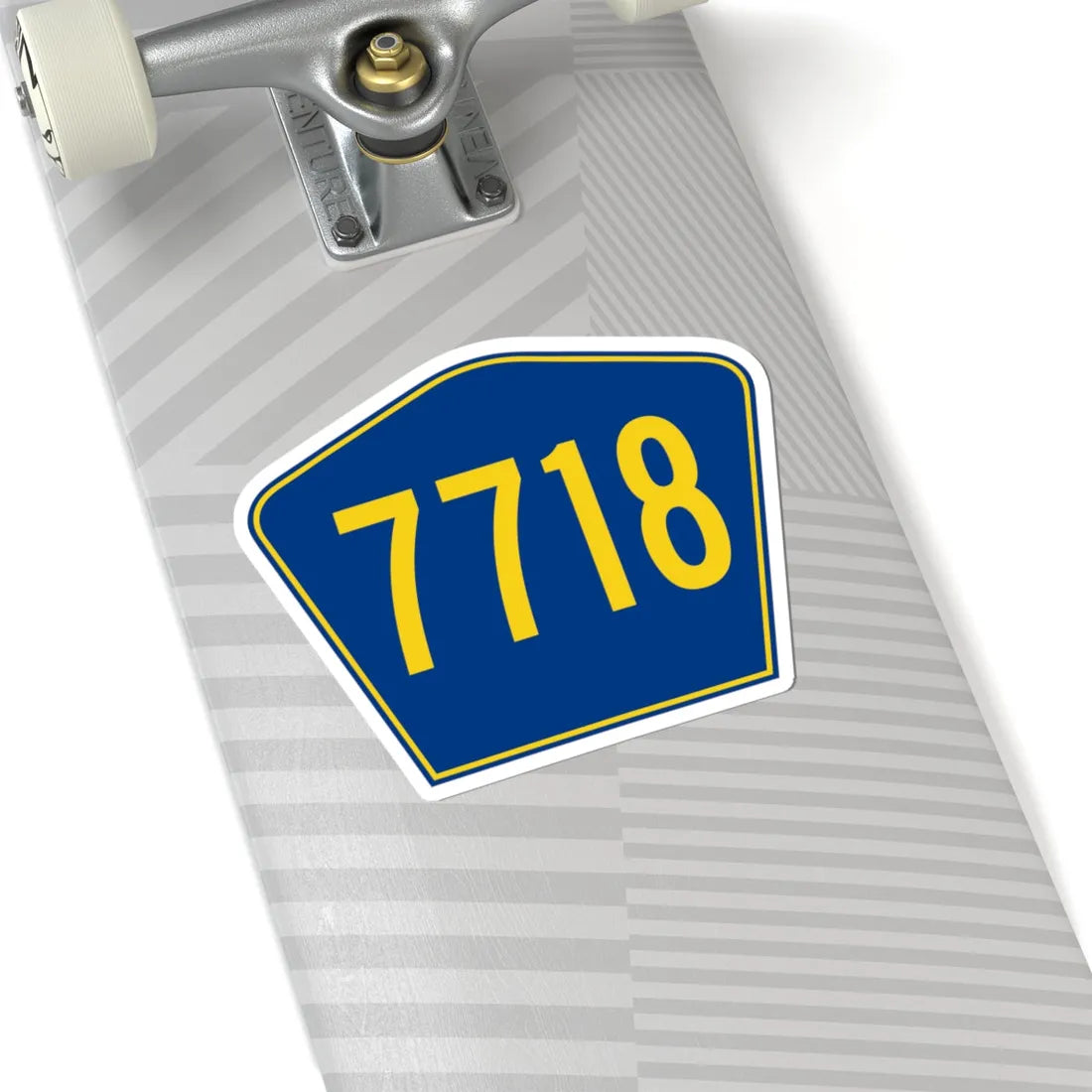 PR secondary 7718 (Puerto Rico) (Road Sign) STICKER Vinyl Kiss-Cut Decal - The Sticker Space