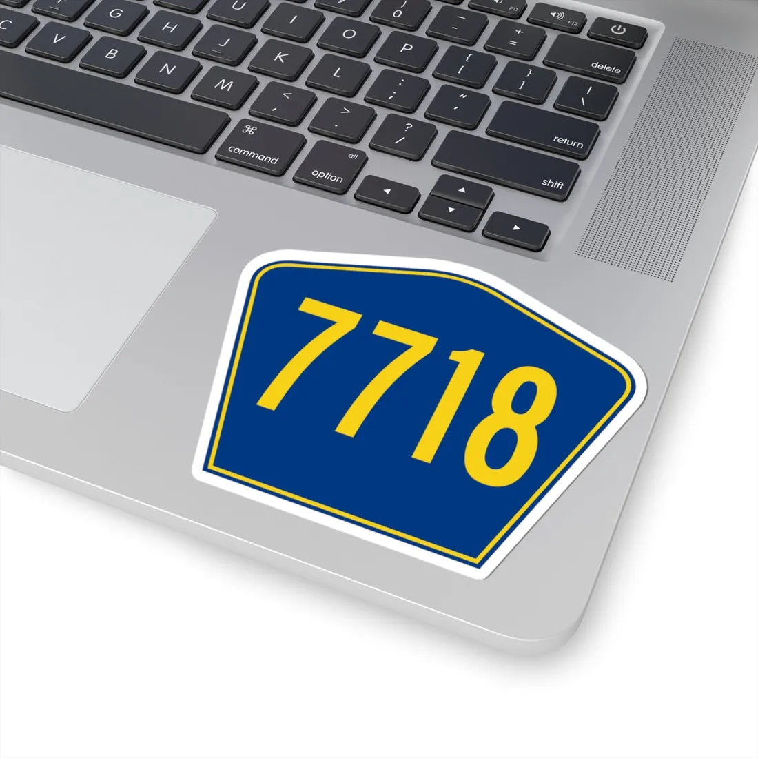 PR secondary 7718 (Puerto Rico) (Road Sign) STICKER Vinyl Kiss-Cut Decal - The Sticker Space