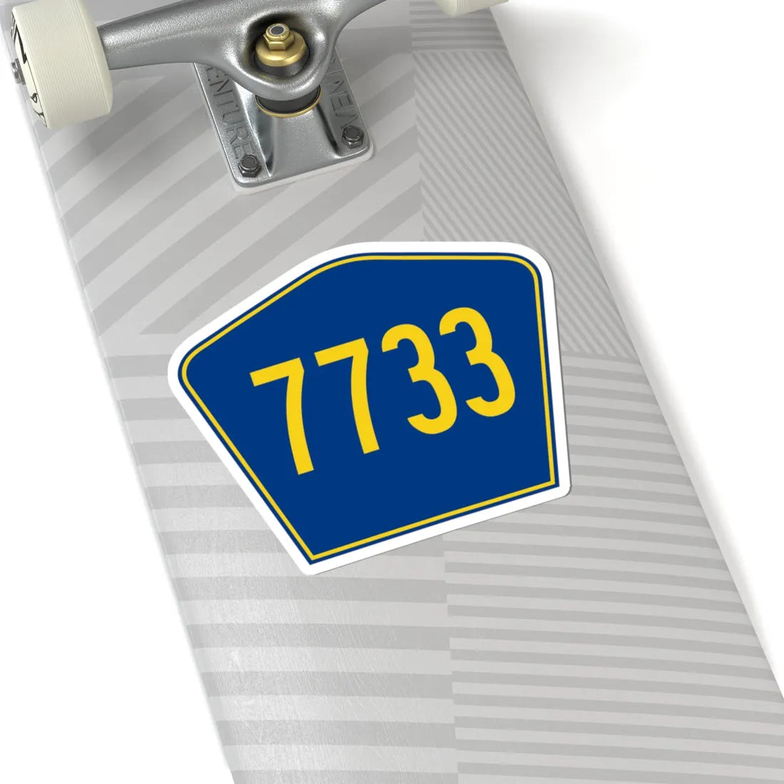 PR secondary 7733 (Puerto Rico) (Road Sign) STICKER Vinyl Kiss-Cut Decal - The Sticker Space