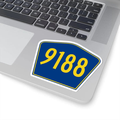 PR secondary 9188 (Puerto Rico) (Road Sign) STICKER Vinyl Kiss-Cut Decal - The Sticker Space