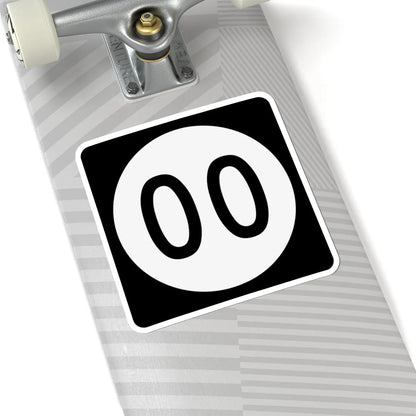 PR tertiary 00 (Puerto Rico) (Road Sign) STICKER Vinyl Kiss-Cut Decal - The Sticker Space