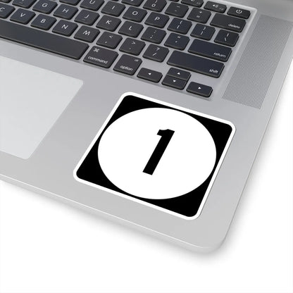 PR tertiary 1 (Puerto Rico) (Road Sign) STICKER Vinyl Kiss-Cut Decal - The Sticker Space