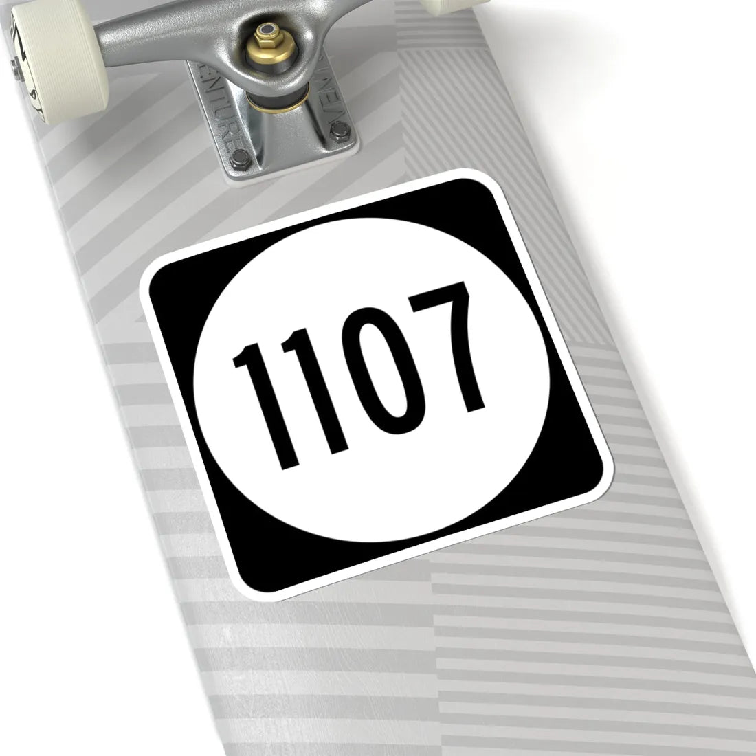 PR tertiary 1107 (Puerto Rico) (Road Sign) STICKER Vinyl Kiss-Cut Decal - The Sticker Space