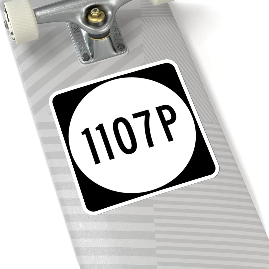 PR tertiary 1107P (Puerto Rico) (Road Sign) STICKER Vinyl Kiss-Cut Decal - The Sticker Space