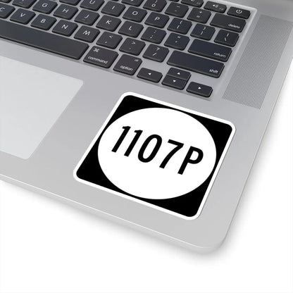 PR tertiary 1107P (Puerto Rico) (Road Sign) STICKER Vinyl Kiss-Cut Decal - The Sticker Space