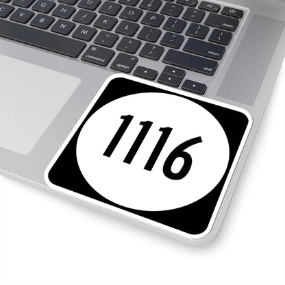 PR tertiary 1116 (Puerto Rico) (Road Sign) STICKER Vinyl Kiss-Cut Decal - The Sticker Space