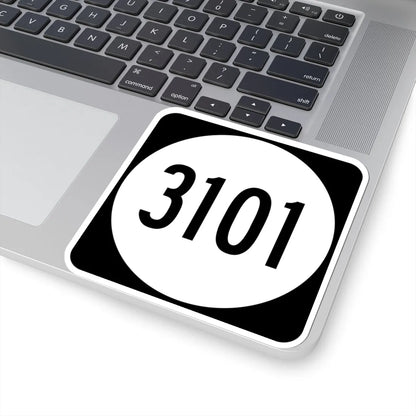 PR tertiary 3101 (Puerto Rico) (Road Sign) STICKER Vinyl Kiss-Cut Decal - The Sticker Space