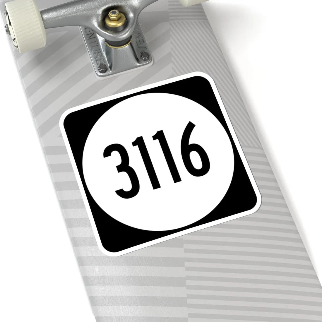 PR tertiary 3116 (Puerto Rico) (Road Sign) STICKER Vinyl Kiss-Cut Decal - The Sticker Space