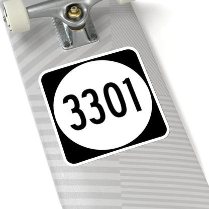 PR tertiary 3301 (Puerto Rico) (Road Sign) STICKER Vinyl Kiss-Cut Decal - The Sticker Space