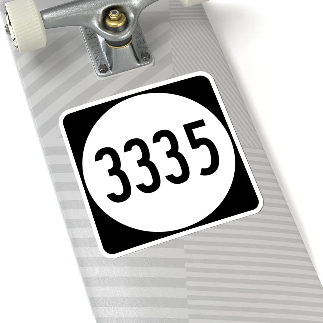 PR tertiary 3335 (Puerto Rico) (Road Sign) STICKER Vinyl Kiss-Cut Decal - The Sticker Space