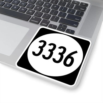 PR tertiary 3336 (Puerto Rico) (Road Sign) STICKER Vinyl Kiss-Cut Decal - The Sticker Space