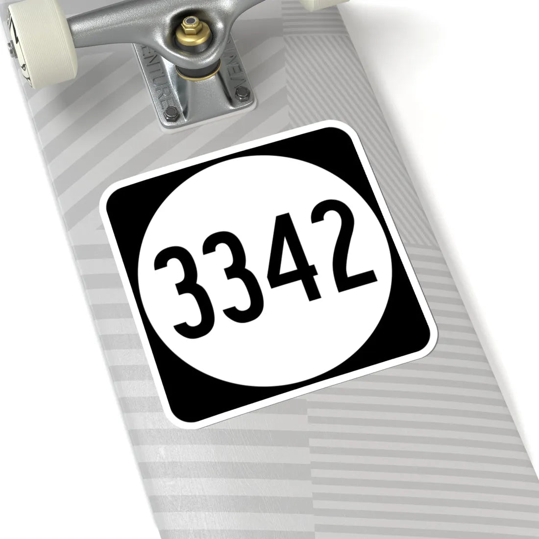 PR tertiary 3342 (Puerto Rico) (Road Sign) STICKER Vinyl Kiss-Cut Decal - The Sticker Space