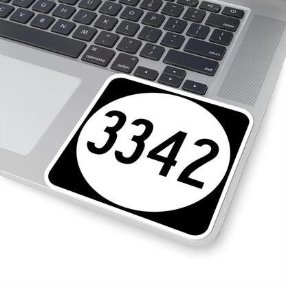 PR tertiary 3342 (Puerto Rico) (Road Sign) STICKER Vinyl Kiss-Cut Decal - The Sticker Space