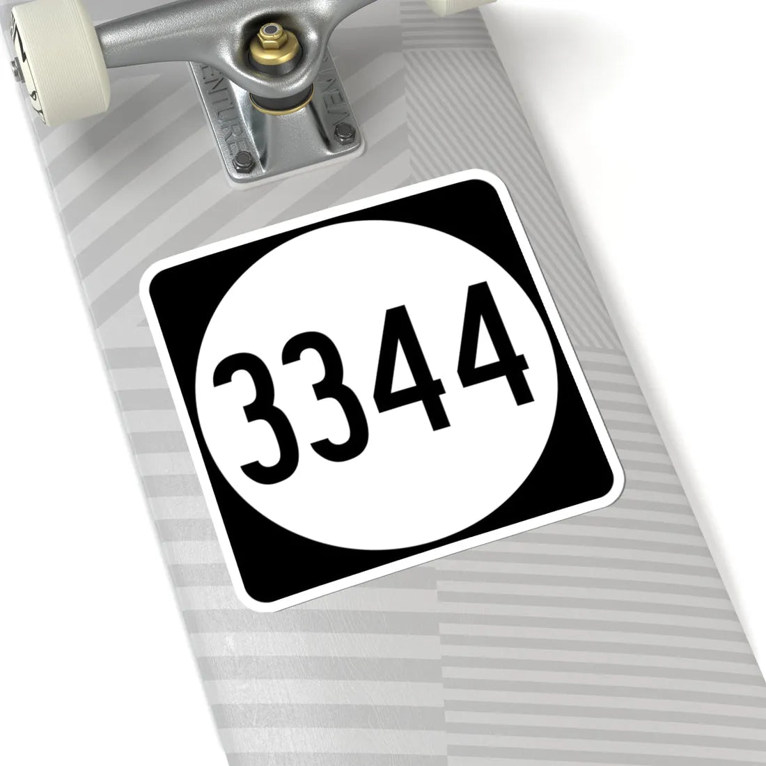 PR tertiary 3344 (Puerto Rico) (Road Sign) STICKER Vinyl Kiss-Cut Decal - The Sticker Space