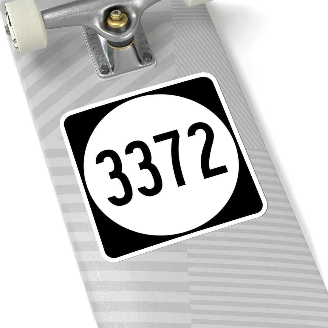 PR tertiary 3372 (Puerto Rico) (Road Sign) STICKER Vinyl Kiss-Cut Decal - The Sticker Space