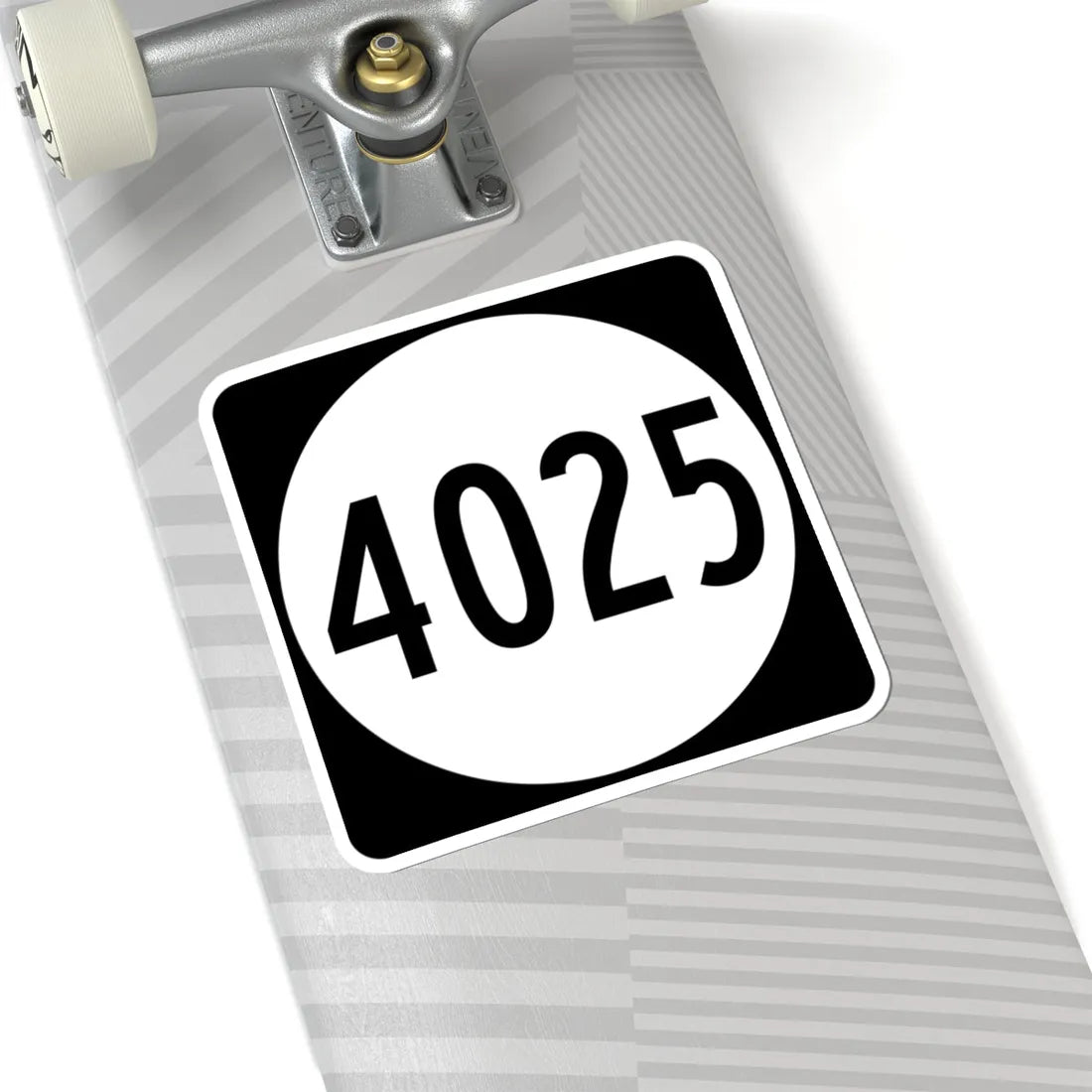 PR tertiary 4025 (Puerto Rico) (Road Sign) STICKER Vinyl Kiss-Cut Decal - The Sticker Space