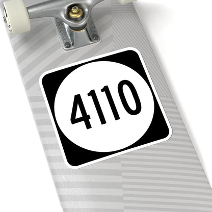 PR tertiary 4110 (Puerto Rico) (Road Sign) STICKER Vinyl Kiss-Cut Decal - The Sticker Space