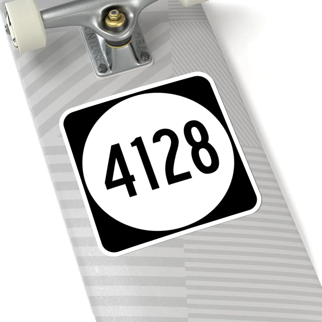 PR tertiary 4128 (Puerto Rico) (Road Sign) STICKER Vinyl Kiss-Cut Decal - The Sticker Space