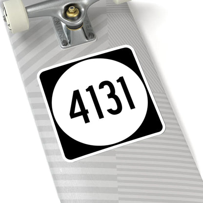 PR tertiary 4131 (Puerto Rico) (Road Sign) STICKER Vinyl Kiss-Cut Decal - The Sticker Space