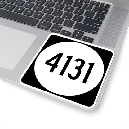 PR tertiary 4131 (Puerto Rico) (Road Sign) STICKER Vinyl Kiss-Cut Decal - The Sticker Space