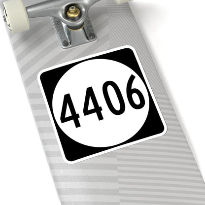 PR tertiary 4406 (Puerto Rico) (Road Sign) STICKER Vinyl Kiss-Cut Decal - The Sticker Space