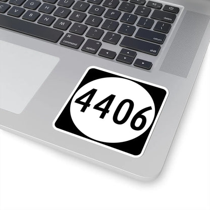 PR tertiary 4406 (Puerto Rico) (Road Sign) STICKER Vinyl Kiss-Cut Decal - The Sticker Space