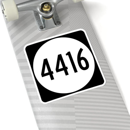 PR tertiary 4416 (Puerto Rico) (Road Sign) STICKER Vinyl Kiss-Cut Decal - The Sticker Space