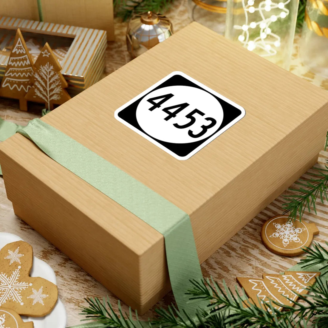 PR tertiary 4453 (Puerto Rico) (Road Sign) STICKER Vinyl Kiss-Cut Decal - The Sticker Space