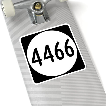 PR tertiary 4466 (Puerto Rico) (Road Sign) STICKER Vinyl Kiss-Cut Decal - The Sticker Space