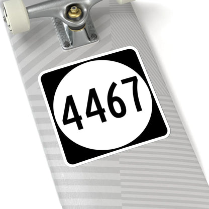 PR tertiary 4467 (Puerto Rico) (Road Sign) STICKER Vinyl Kiss-Cut Decal - The Sticker Space