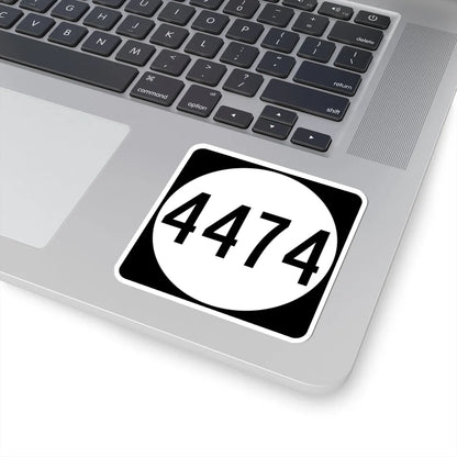 PR tertiary 4474 (Puerto Rico) (Road Sign) STICKER Vinyl Kiss-Cut Decal - The Sticker Space