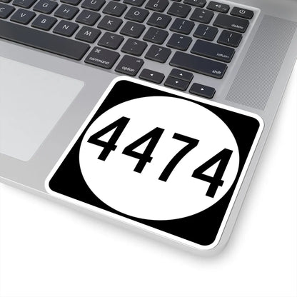 PR tertiary 4474 (Puerto Rico) (Road Sign) STICKER Vinyl Kiss-Cut Decal - The Sticker Space