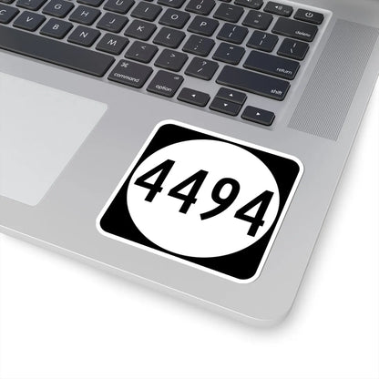 PR tertiary 4494 (Puerto Rico) (Road Sign) STICKER Vinyl Kiss-Cut Decal - The Sticker Space