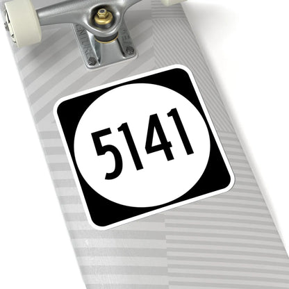 PR tertiary 5141 (Puerto Rico) (Road Sign) STICKER Vinyl Kiss-Cut Decal - The Sticker Space