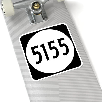 PR tertiary 5155 (Puerto Rico) (Road Sign) STICKER Vinyl Kiss-Cut Decal - The Sticker Space