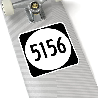 PR tertiary 5156 (Puerto Rico) (Road Sign) STICKER Vinyl Kiss-Cut Decal - The Sticker Space