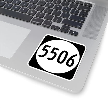 PR tertiary 5506 (Puerto Rico) (Road Sign) STICKER Vinyl Kiss-Cut Decal - The Sticker Space