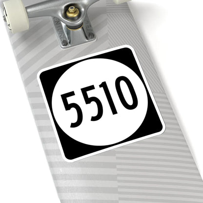 PR tertiary 5510 (Puerto Rico) (Road Sign) STICKER Vinyl Kiss-Cut Decal - The Sticker Space