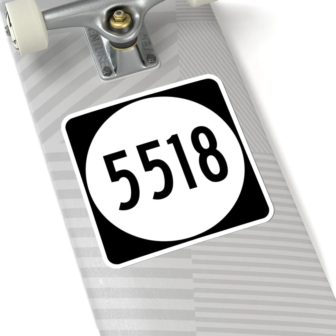 PR tertiary 5518 (Puerto Rico) (Road Sign) STICKER Vinyl Kiss-Cut Decal - The Sticker Space